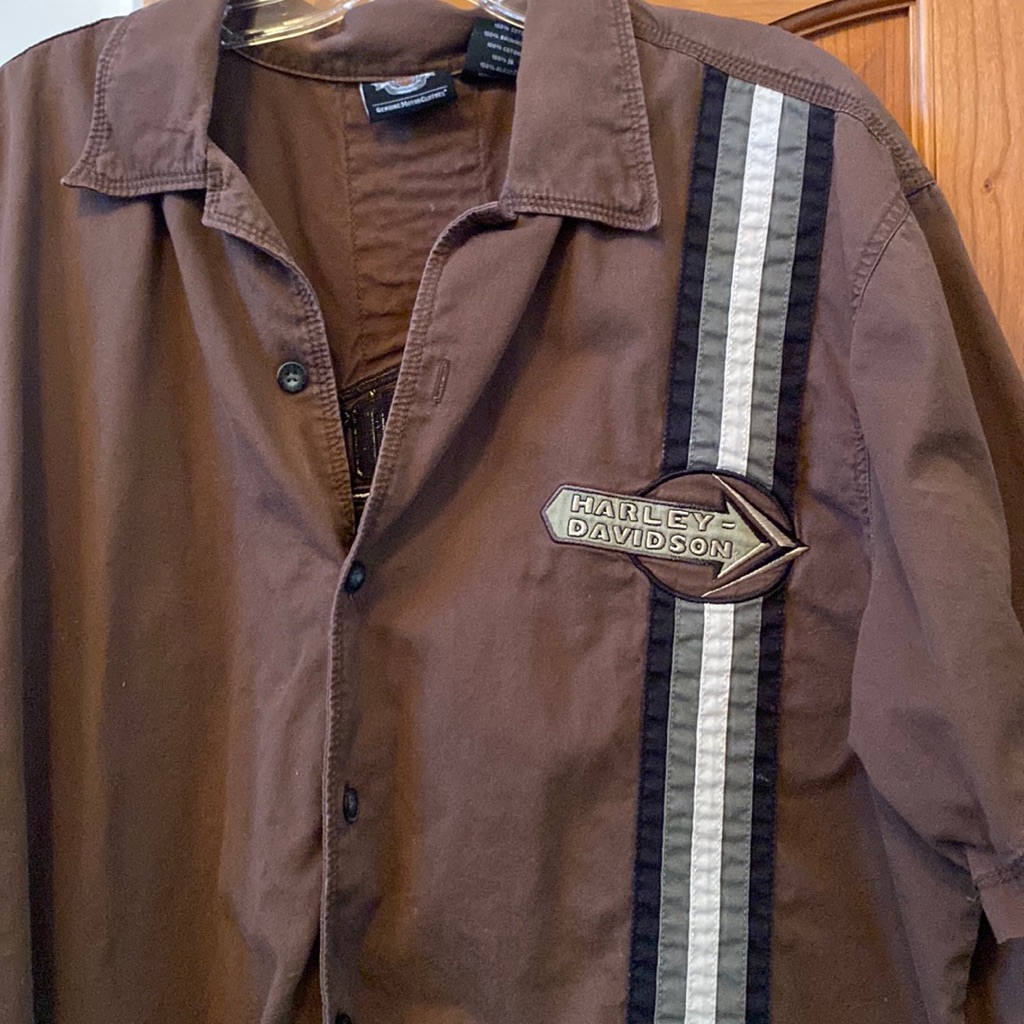 Harley Davidson Men’s Button-Down Shirt